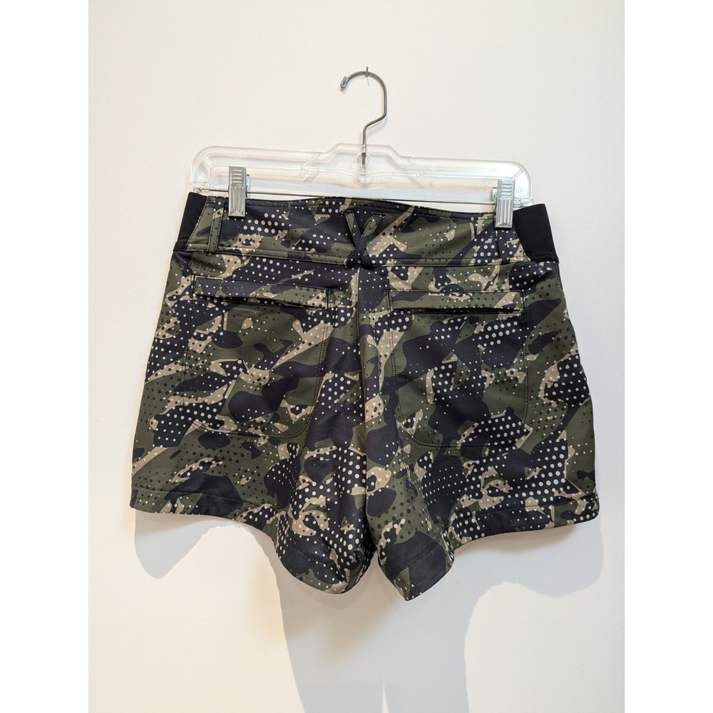Krimson Klover Rory Camo Poly Blend Stretch Casual Shorts Trunks Womens Small - Picture 4 of 10